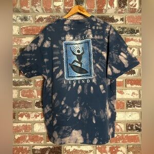Hawaiian Legends Custom Reverse Bleach Tie-Dye T-Shirt